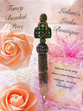 Fancy beaded Pen/gifts/multicolor beads/multicolor purse
